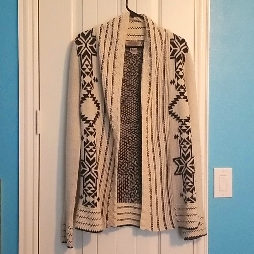 Warm Native Design Sweater